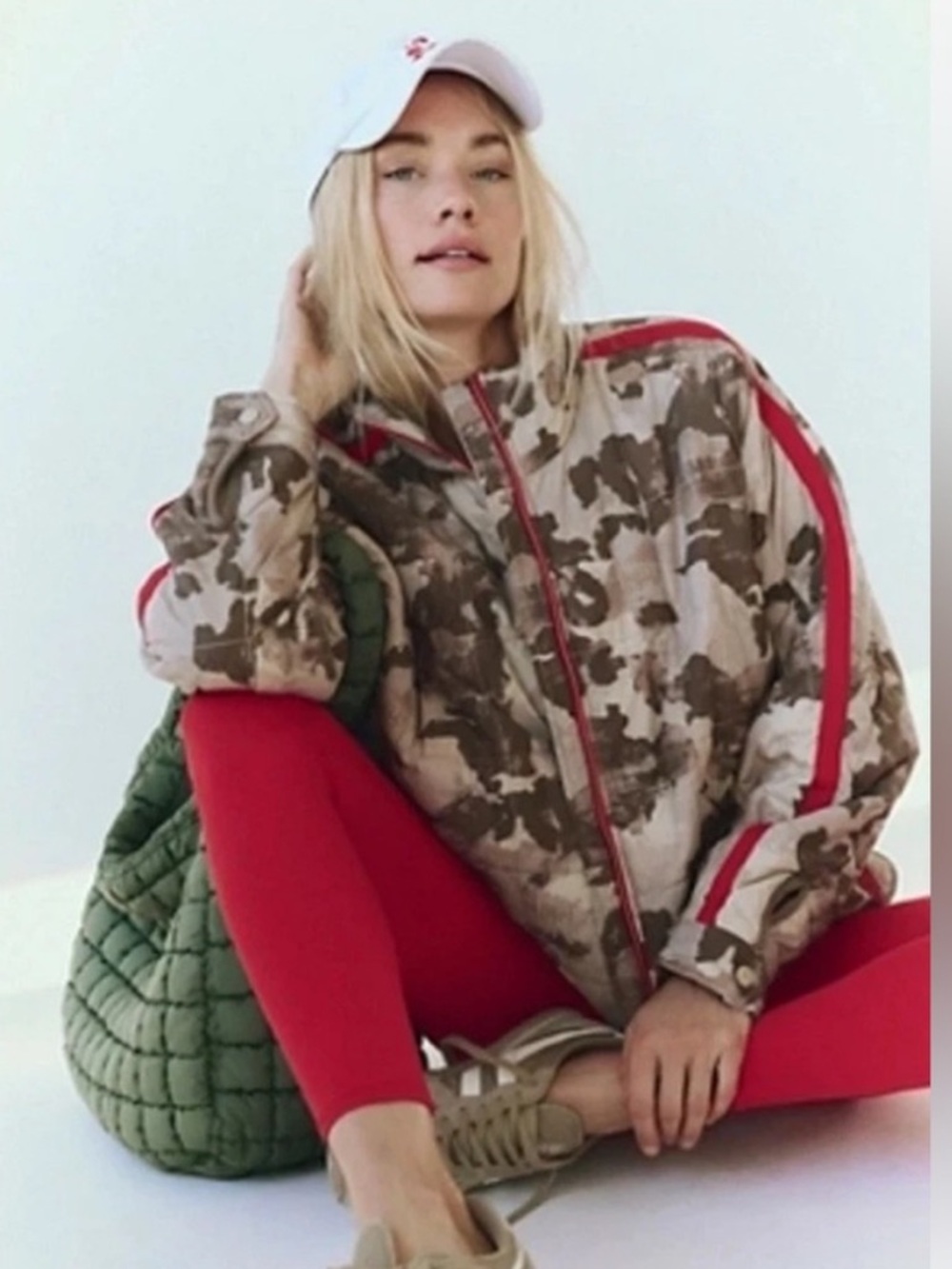 Free People Movement Pippa Printed Packable Puffer Jacket Medium Lightweigh - Picture 4 of 11